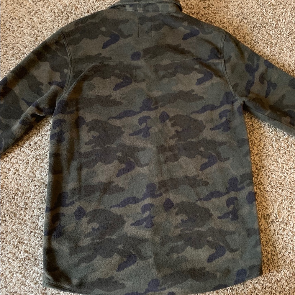 Boys Old Navy Camo Flannel Jacket - Picture 4 of 4